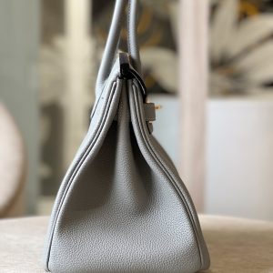 Hermes Birkin 30 Togo Replica Bags Gray Size 30cm (2)