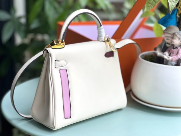 Hermes Kelly Colormatic Calfskin Replica Bags 24 (2)