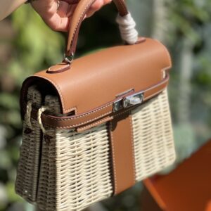 Hermes Kelly Mini Picnic Replica Bags (1)