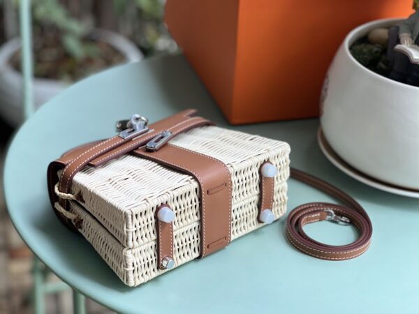 Hermes Kelly Mini Picnic Replica Bags (1)