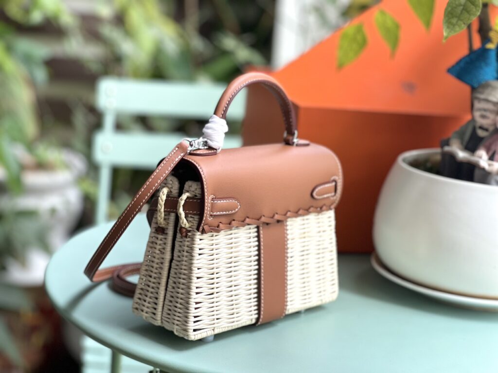 Hermes Kelly Mini Picnic Replica Bags (8)