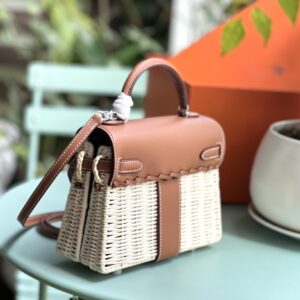 Hermes Kelly Mini Picnic Replica Bags (8)