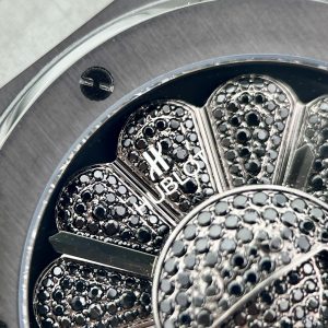 Hublot Takashi Murakami Ceramic Black Replica Watches 45mm (4)