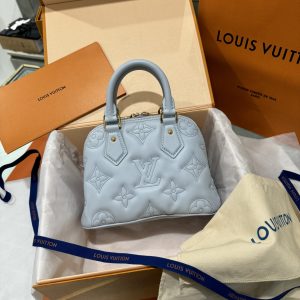 Louis Vuitton Alma BB Bubblegram Calfskin Replica Bags Gray 24 (2)