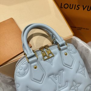 Louis Vuitton Alma BB Bubblegram Calfskin Replica Bags Gray 24 (2)