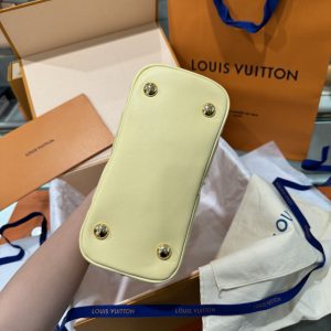 Louis Vuitton Alma BB Bubblegram Calfskin Replica Bags Yellow 24 (2)