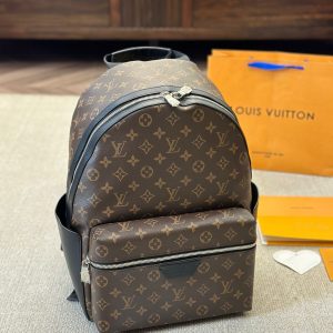 Louis Vuitton Backpacks Replica Monogram Unisex Street Style Leather Brown Size 29x38x20 cm (2)