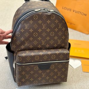 Louis Vuitton Backpacks Replica Monogram Unisex Street Style Leather Brown Size 29x38x20 cm (2)