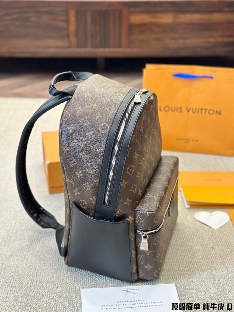 Louis Vuitton Backpacks Replica Monogram Unisex Street Style Leather Brown Size 29x38x20 cm (2)