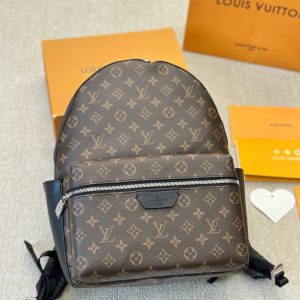 Louis Vuitton Backpacks Replica Monogram Unisex Street Style Leather Brown Size 29x38x20 cm (2)