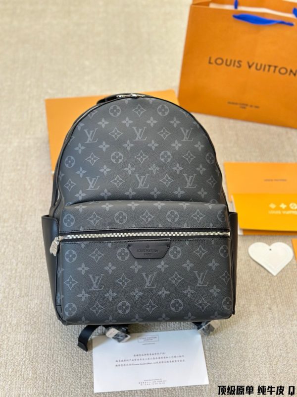 Louis Vuitton Backpacks Replica Monogram Unisex Street Style Leather Size 29x38x20 cm (2)