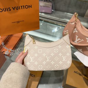 Louis Vuitton Bagatelle BB Monogram Replica Bags Pink 22x14x9cm (2)