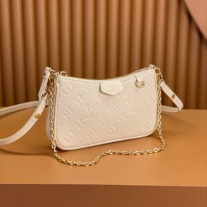 Louis Vuitton Easy Pouch On Strap White Replica Bags 19x11 (2)