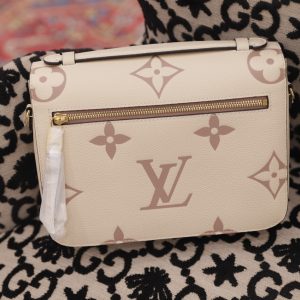 Louis Vuitton Metis Pochette Monogram Handbags Pink Size 25x19x7cm (2)