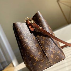 Louis Vuitton NeoNoe MM Bucket Monogram Brown Replica Bags 26x22x27cm (2)