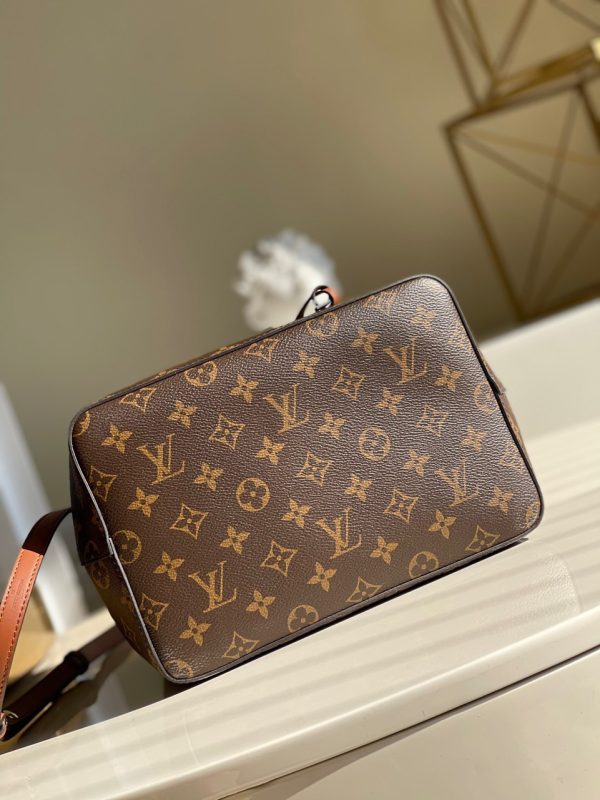 Louis Vuitton NeoNoe MM Bucket Monogram Brown Replica Bags 26x22x27cm (2)