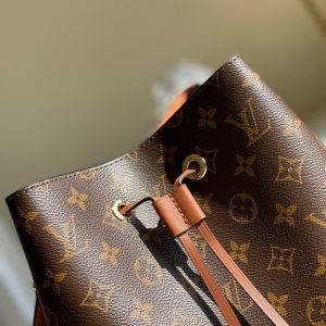 Louis Vuitton NeoNoe MM Bucket Monogram Brown Replica Bags 26x22x27cm (2)