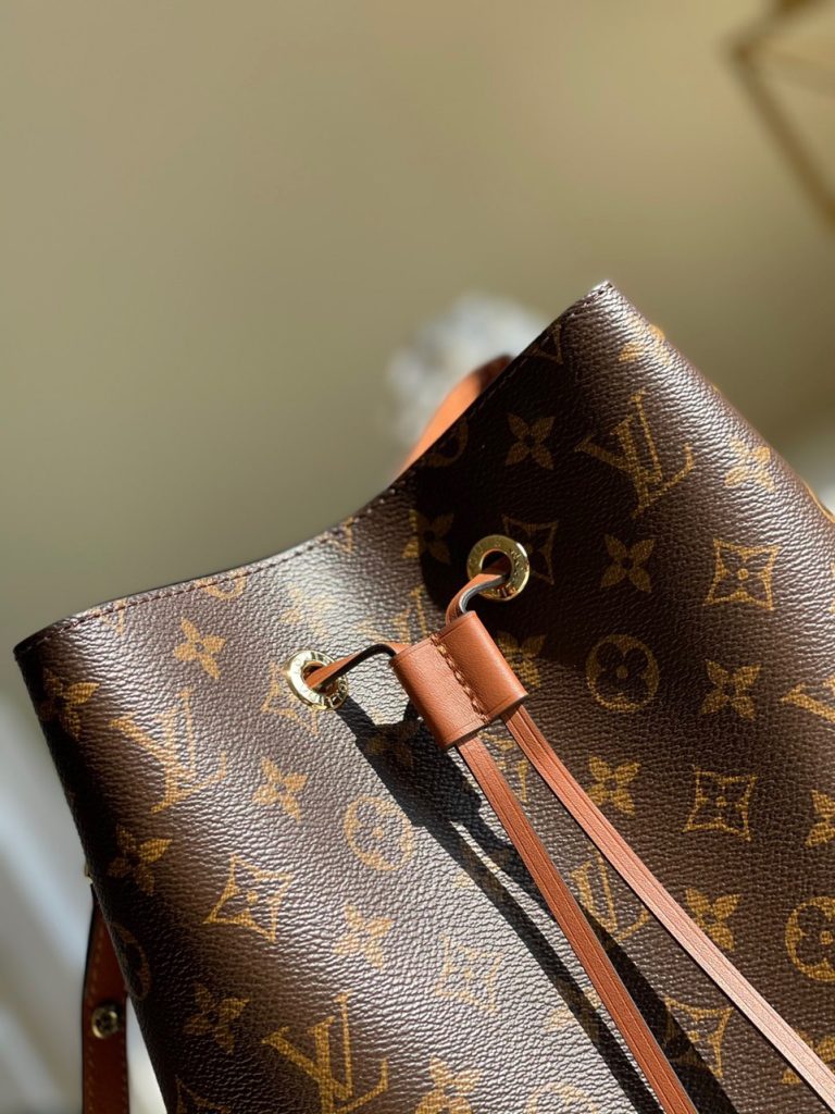 Louis Vuitton NeoNoe MM Bucket Monogram Brown Replica Bags 26x22x27cm (2)