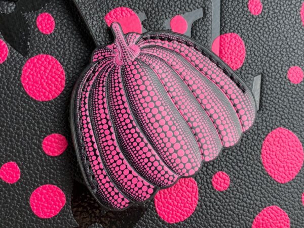 Louis Vuitton On The Go Polka Dot Motifs Replica Handbags 35x27x14cm (2)