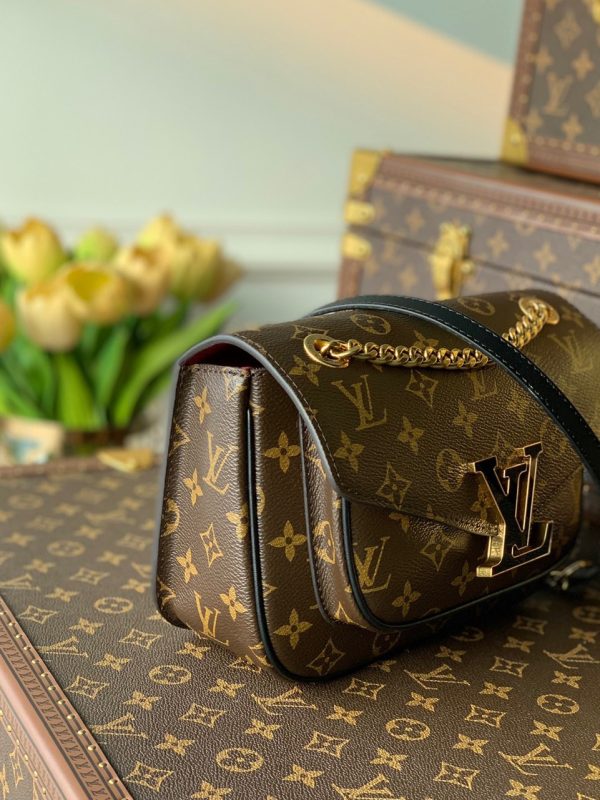 Louis Vuitton Passy Monogram Canvas Brown Replica Bags 22x17cm (2)