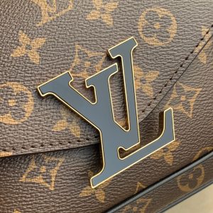 Louis Vuitton Passy Monogram Canvas Brown Replica Bags 22x17cm (2)