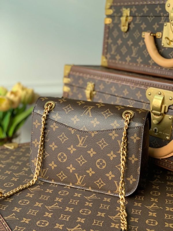 Louis Vuitton Passy Monogram Canvas Brown Replica Bags 22x17cm (2)