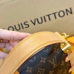 Louis Vuitton Side Truck Monogram Canvas Replica Bags Size 17cm (2)