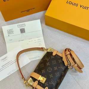 Louis Vuitton Side Truck Monogram Canvas Replica Bags Size 17cm (2)