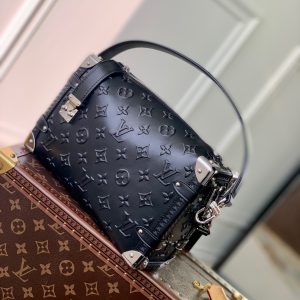 Louis Vuitton Side Trunk PM Black Replica Bags Size 23 (2)