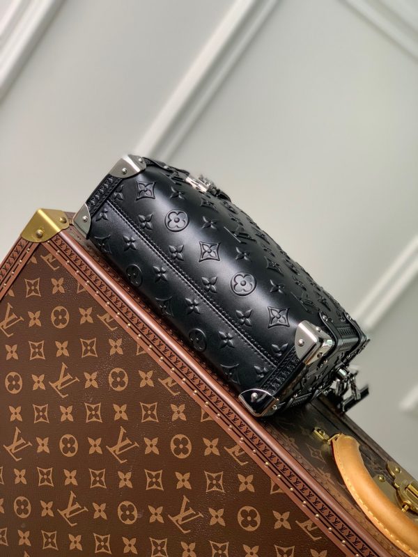 Louis Vuitton Side Trunk PM Black Replica Bags Size 23 (2)