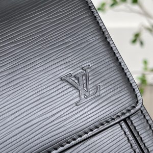 Louis Vuitton Thames Clutch Epi Leather Black Replica Bags Size 25cm (2)