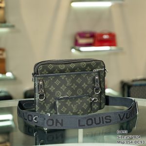 Louis Vuitton Trio Messenger Dark Green Replica Bags Size 25x18x4cm (2)