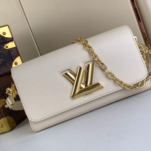 Louis Vuitton Twist West Beige Replica Bags Size 23 (2)