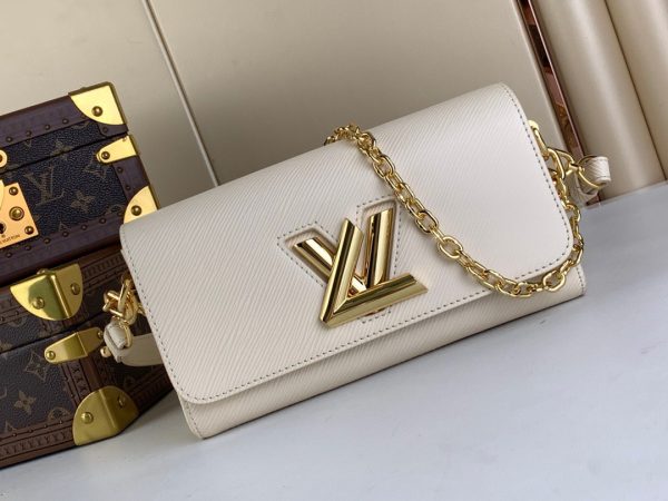 Louis Vuitton Twist West Beige Replica Bags Size 23 (2)