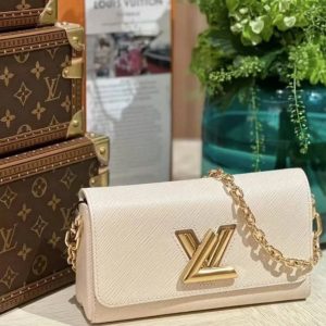 Louis Vuitton Twist West Beige Replica Bags Size 23 (2)