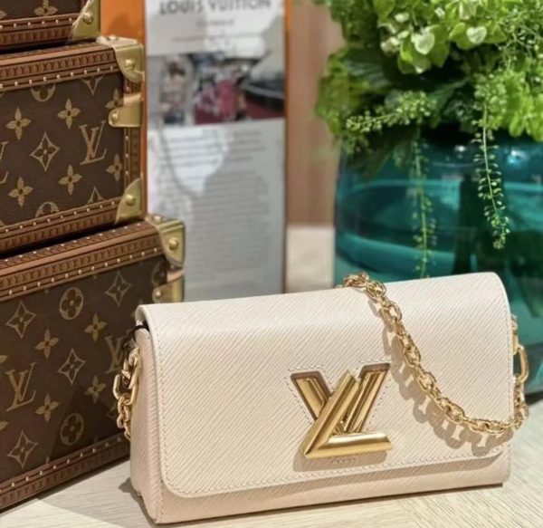 Louis Vuitton Twist West Beige Replica Bags Size 23 (2)