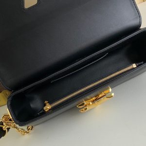 Louis Vuitton Twist West Black Replica Bags Size 23 (2)