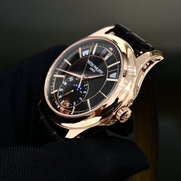 Patek Philippe 5205R Solid Rose Gold 18K Custom Black Dial VVIP 40mm (2)