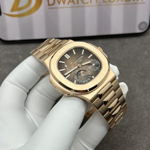 Patek Philippe Nautilus 5712-1R-001 Solid Gold Watch Like Auth 99% (1)