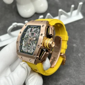 Richard Mille RM11 18K Solid Gold Watch Replica Watch VVIP (1)