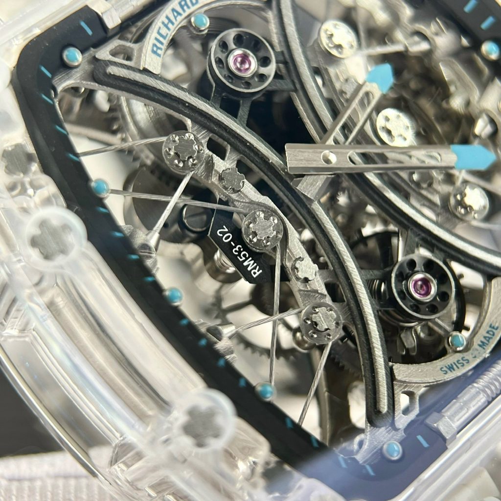 Richard Mille RM53-02 Tourbillon Sapphire Best Replica Watch 43mm (3)