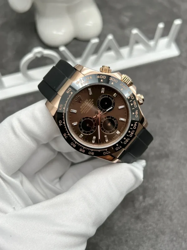Rolex Cosmograph Daytona 116515LN 18K Solid Gold Chocolate Dial 40mm (1)