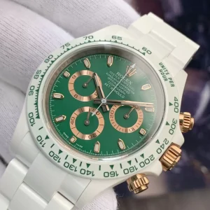 Rolex Cosmograph Daytona AET Green Dial Replica Watches 40mm (1)