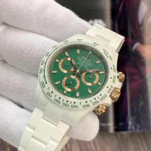 Rolex Cosmograph Daytona AET Green Dial Replica Watches 40mm (1)