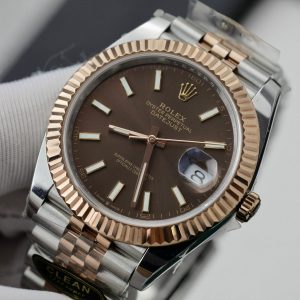 Rolex DateJust 126331 Replica Watches Chocolate Dial Clean Factory (1)