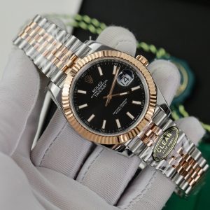 Rolex DateJust 126331 Replica Watches Clean Factory Black Dial (1)