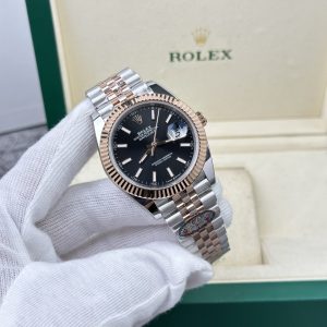 Rolex DateJust 126331 Replica Watches Clean Factory Black Dial 41mm (1)