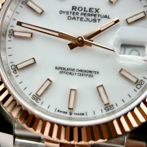 Rolex DateJust 126331 Replica Watches Clean Factory White Dial 41mm (1)