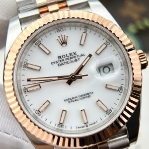 Rolex DateJust 126331 Replica Watches Clean Factory White Dial 41mm (1)