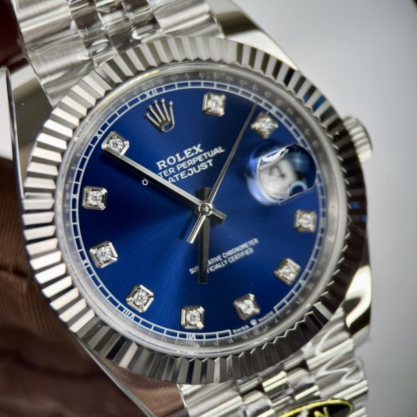 Rolex DateJust 126334 Clone Watch Hig Blue Dial Clean Factory (1)